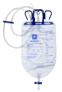 Coletor de urina sistema fechado com 2000 ML - DESCARPACK