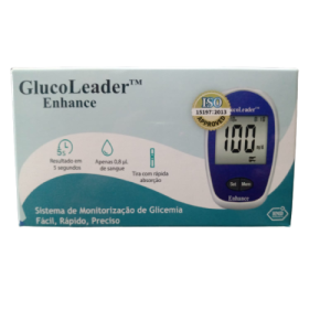 Aparelho Medidor de Glicemia - Glucoleader