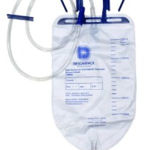 Coletor de urina sistema fechado com 2000 ML - DESCARPACK