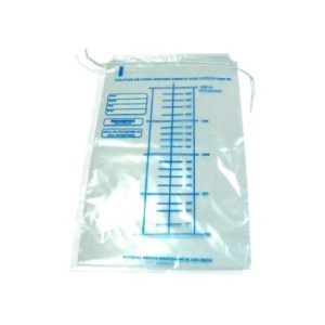 Coletor urina sistema aberto com 2000 ML pacote com 100 unidades