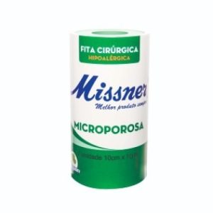 Fita Micropore Cor Branca 100X10 Missner