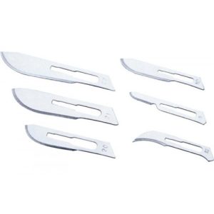 Lamina de Bisturi Carbono n. 23 - caixa com 100 unidades Sterilance