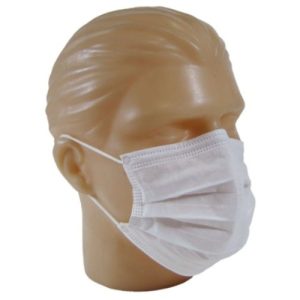 Máscara Cirúrgica Tripla com Elástico - pacote 50 unidades