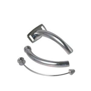 Cânula de traqueostomia metal sem balão fradel nº03