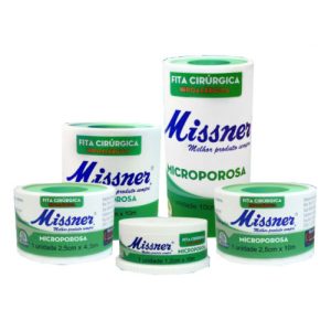 Fita Micropore Cor Branca 25X10 Missner