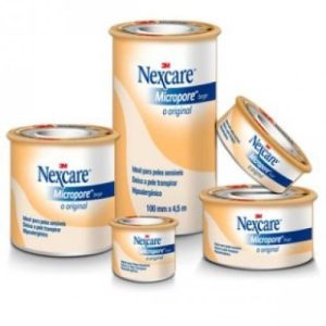 Fita Micropore Cor da Pele 25X10 - 3M
