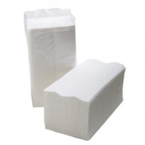 Papel Toalha Interfolha 23x21 cm Branco pacote com 1000