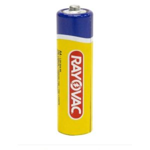 Pilhas AA Amarelinhas Zinco Carvão Pacote c/4 und Rayovac