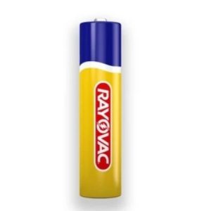 Pilha Zinco Palito AAA com 4 Amarelinhas – Rayovac