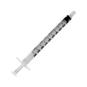 Seringa descartável insulina 01ml sem agulha bico slip unidade MEDIX